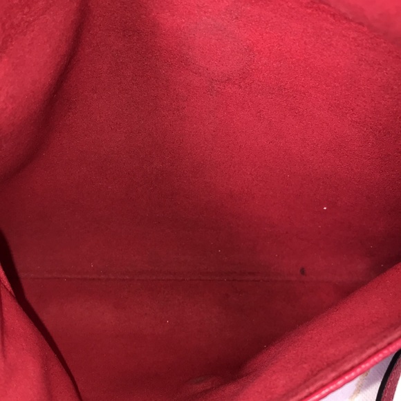 π RARE π LOUIS VUITTON LEATHER PINK CROSSBODY TWICE - Picture 12 of 16